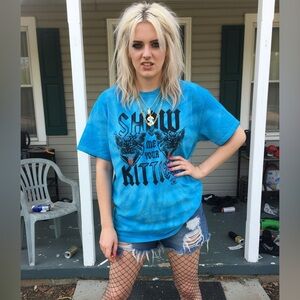 Rock Out for Rescue-“show me your kitties” T-Shirt